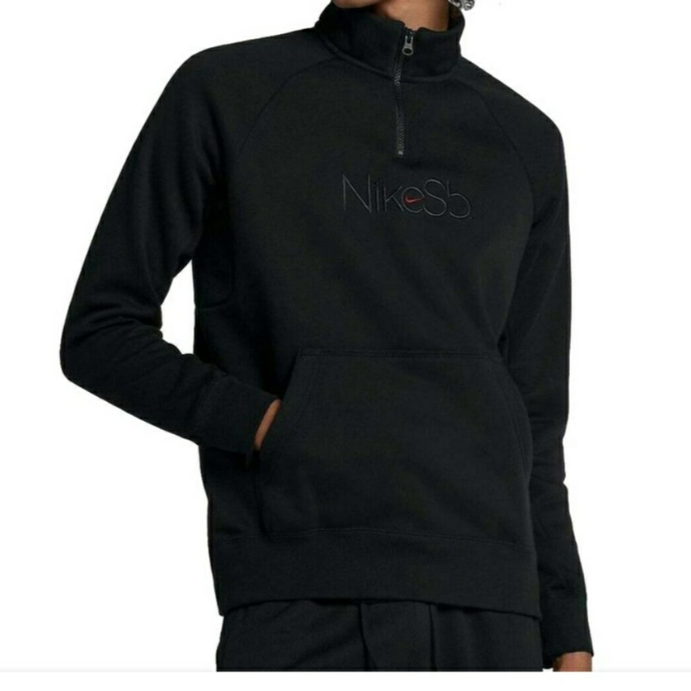NIKE SB 1/2 ZIP PULLOVER SWEATSHIRT